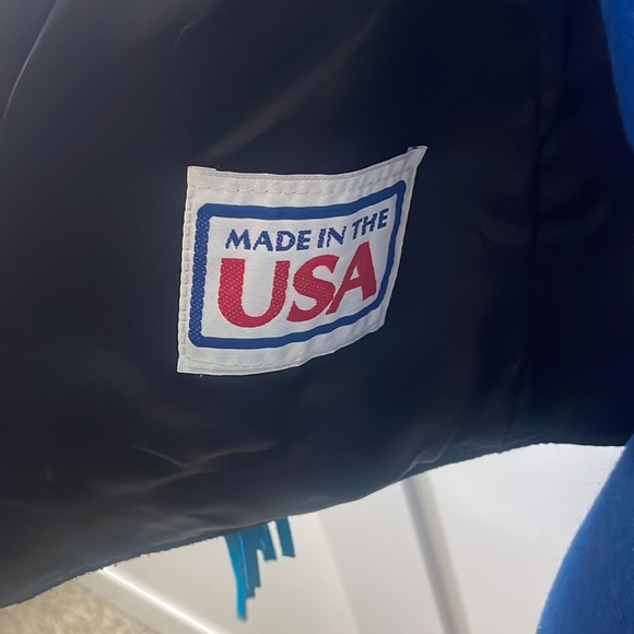 Pioneer Wear 80’s  fringe vest, turquoise EUC - Picture 9 of 11